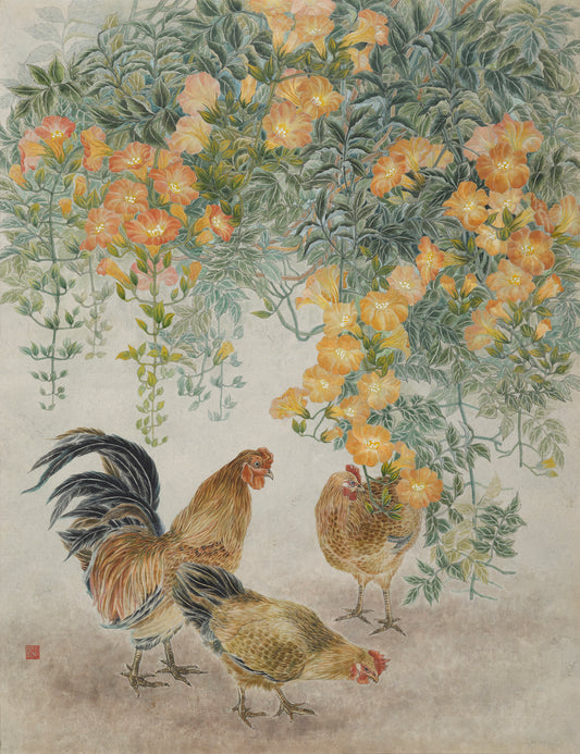 Under Blooming Branches