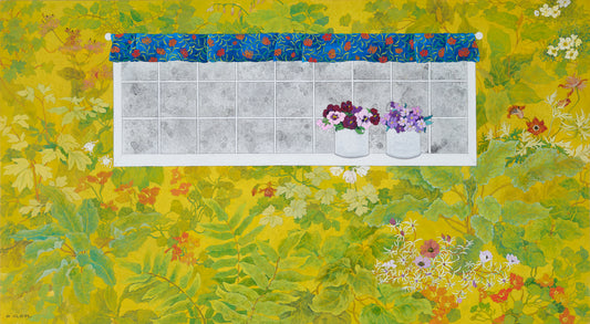 Window of Quiet Bloom